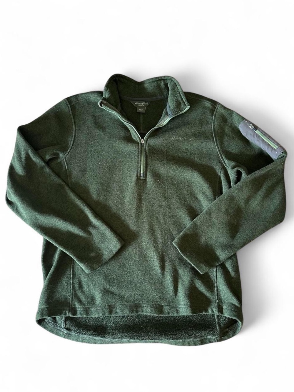 Green Quarter Zip